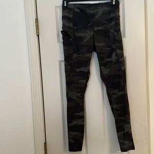 Athleta leggings. Camo print, 7/8 length XS